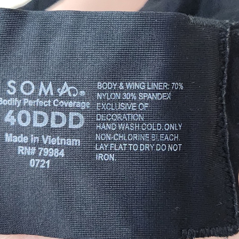 Soma Bodify Perfect Coverage Bra Basic Underwire … - image 8